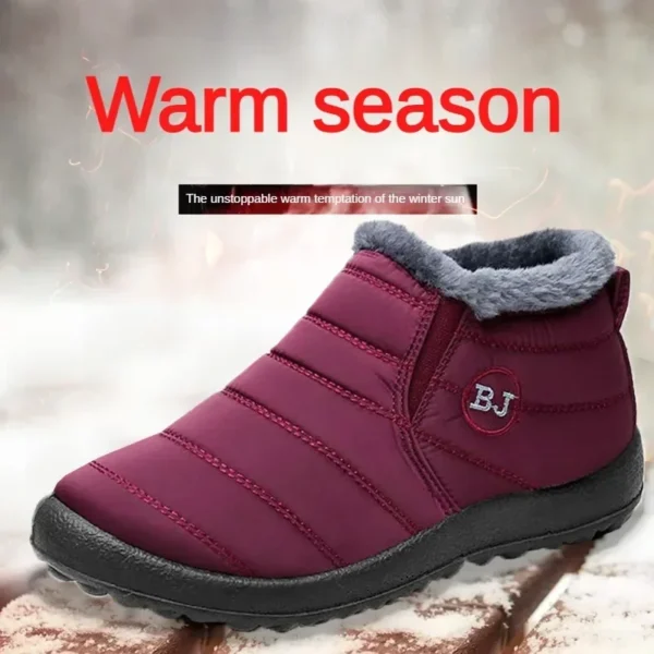 Boots Men Snow Outdoor Mens Shoes Men's Winter Boots Hiking Ankle Boots Waterproof Men Shoes Work Shoes Footwear - Image 2