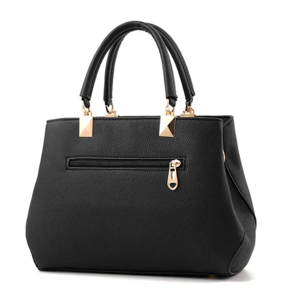 Yogodlns Elegant Women Messenger Bags with flower pendant Office Ladies Totes Pure Handbag for female Crossbody Shoulder Bags - Image 3