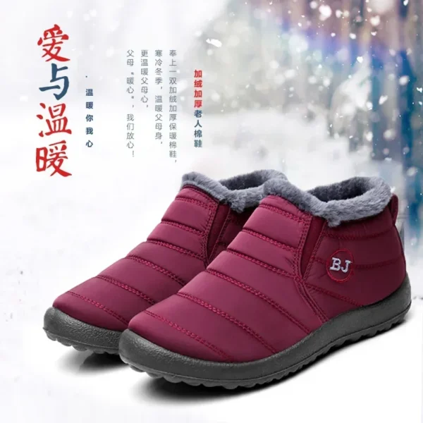 Boots Men Snow Outdoor Mens Shoes Men's Winter Boots Hiking Ankle Boots Waterproof Men Shoes Work Shoes Footwear - Image 3